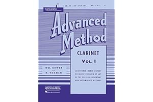 RUBANK PUBLICATIONS Rubank Advanced Method - Clarinet Vol. 1