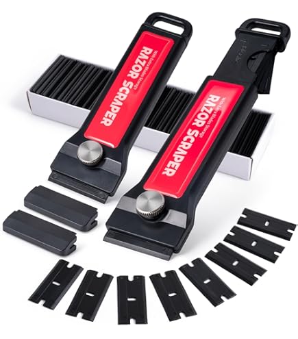 Set schrapers en gladmakers voor kit