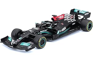 Bburago B18-38038H 1:43 F1 Mercedes AMG W12 E-Performance Hamilton, Varios diseños y Colores, Adultos unisex.