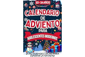 Calendario de Adviento para adolescentes modernos: Libro de 24 actividades divertidas para esperar la Navidad | Cada día, descubre un enigma, un ... y familia | Para niños a partir de 10 años