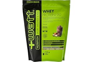 +WATT Whey Protein 90 Doypack 750 g crema nocciola