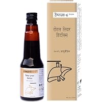 Hepaza-6 Liver Detox Ayurvedic Syrup | For Fatty Liver Tonic | Jaundice | Weak Liver Functions | Indigestion…