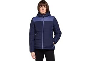 Peter Storm Women’s Blisco II Jacket with Hood & 2 Pockets, Insulated, Water-resistant & Lightweight Puffer Coat for Cold Weather & Winter, Walking, Hiking & Outdoor Recreation