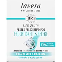 lavera - Shampoo solido nutriente, base sensibile, idratante, cura ...