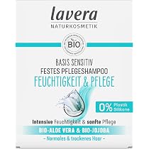 lavera - Shampoo solido nutriente, base sensibile, idratante, cura ...