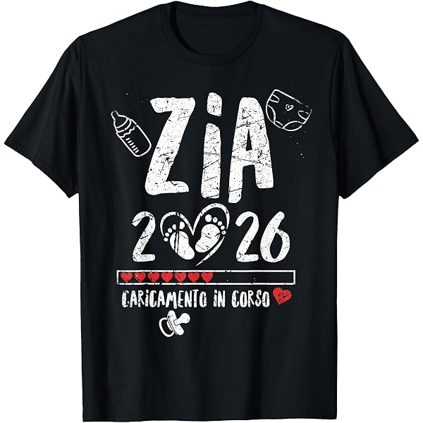Maglia Futura Zia 2026 Loading Annunci Gravidanza Zia 2026 Maglietta