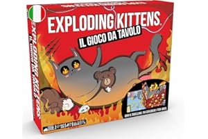 Asmodee Exploding Kittens : Il Gioco da tavolo - Gioco di società per 2-6 giocatori - Strategico e divertente per bambini e famiglie - Dai 7 anni - 15/30 min - Versione italiana