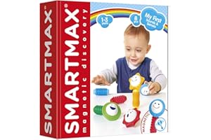 SMARTMAX - My First Sounds & Senses, Magnetic Discovery Play Set, 8 pieces, 1-3 Years