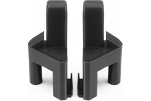 Ricreo 2 pz. Perni di Ricambio Cappelliera compatibili con Fiat Panda 169 (DX-SX) | Ganci Supporto Mensola Rullo Baule Cofano | Clip Fermo Fissaggio Posteriori per Fiat Panda 2003–2012