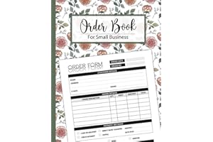 Order Book for Small Business: Simple Customer Order Record Book | Daily Sales Order Log Book
