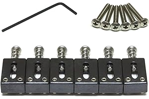 GRAPHTECH Graph Tech String Saver PS 8000-F0 - Originals Strat & Tele Style Saddles - 2 3/16" Spacing