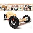 Wood Go Kart With Adjustable Chassis to Suit 4-12 Years