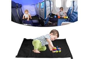 BBXWANG Letto per aeroplano per bambini, letto per aeroplano per il riposo dei bambini, elementi essenziali per il viaggio in aereo per bambini, estensore del sedile dell'aeroplano per bambini