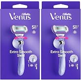 Gillette Venus Extra Smooth Swirl Tıraş Makinesi + Yedek Başlık 2li paket