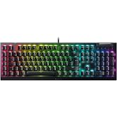 Razer BlackWidow V4X - mechanical gaming keyboard - Razer Snap Tap - Chroma RGB (click mechanical switches, 6 special macro keys,
