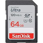 SanDisk Ultra 64GB SDXC Memory Card 120MB/s