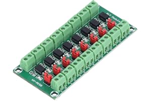 KooingTech 8-Kanal Optokoppler Isolationsplatine Board Treiber Optoelektronisch Module 817 3.6‑30V