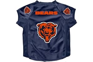 LITTLE EARTH PRODUCTIONS Littlearth Chicago Bears NFL Stretch Pet Trikots für große Hunde