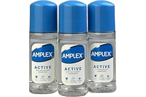LUV ME CARE Amplex Active Anti-Perspirant Roll-On 50ml (Pack of 3)
