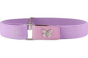 Ladeheid Cinturón Elástico para Niñas 62 cm x 2,5 cm P15G
