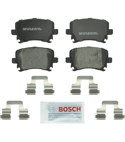 Bosch Bp1149 Quietcast Premium Semi Metallic Disc Brake Pad Set Compatible With Select Chrysler 300 Dodge Challenger Charger Magnum Jeep Grand Cherokee Front - View #3