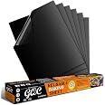 HAC24 Set Da 3 Tappetini Per Barbecue Antiaderenti In Fibra Di Vetro - Riutilizzabili, Adatti A Forno E Griglia, 40x33 Cm