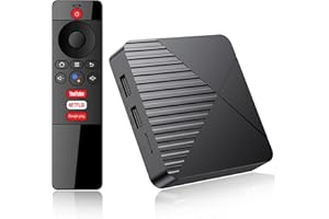 RUPA Android TV Box 13.0, 8K Ultra HD Android Box mit RAM 2G ROM 16G Soporta WiFi6 Enternet 10/100M Bluetooth 5.0 USB 3.0 HDMI 2.0 TV Box