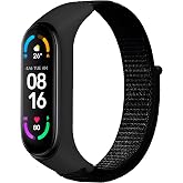 Teknoft Xiaomi Mi Band 7/6/5/4 İle Uyumlu Tam Kaplayan Silikon &Ccedil;er&ccedil;eveli Bilek Kalınlığına G&ouml;re Ayarlanabilen Hafif ve Bileği