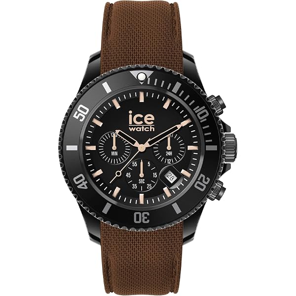 Ice-Watch - Bastogne Anthracite - Orologio grigio Unisex con Cinturino in silicone - 016292 (Medium) : Ice-Watch