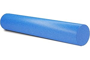 ‎CONIPA Conipa® - 1 Stück Pilates Rolle (90 x 15 cm) aus EVA-Hartschaum (weich) - Lange Yoga-Rolle für Sport, Gymnastik, Rücken & Wirbelsäule - Pilates-Rolle & Faszienrolle für Streching - Foam Roller (Blau)