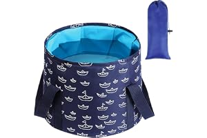 flintronic Vikbar hink för fotblötläggning, bärbar fotbadväska, SPA-fötter blötläggning fötter hem pedikyr bassäng för semester, trädgård, utomhus, fiske och camping