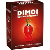Dimoi Jeu Couple Couple Édition Pimentée - 240 Cartes – Jeux de société - Cadeau Femme ou Homme – Idée Cadeau Couple Original