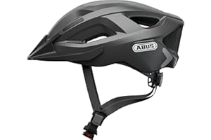 ABUS Casco da città Aduro 2.0 - casco da bici integrale con luce - design sportivo per il traffico cittadino - per uomo e donna