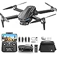 DEERC D65 4K EIS Camera Drone with 2-Axis Gimbal for Adults, 26-Min Long Flight Time, Easy GPS Quadcopter with Brushless Motor, 30FPS, Auto Return, Follow Me, Under 249g, Ideal for Beginners