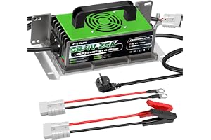 58,4 V 25 A LiFePO4 batteriladdare för uppladdningsbara batterier med 48 V litium- och järnfosfat (51,2 V)
