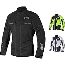 HWK Motorcycle Jacket for Men Adventure/Touring with Cordura
