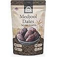 Wonderland Foods 200g Premium Medjool Dates Box | King of Dates | Dry Fruits Healthy & Nutritious Soft Khajoor, Khajur Rich In Iron, Fibre & Vitamins, Fresh