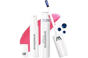 Wonderskin Wonder Blading Peel and Reveal Lip Stain Kit – Tinte rosa tipo peel-off, mate, a prueba de transferencia (Sweetheart)