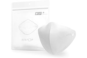 Airpop Reusable Face Mask Replacement Filter Refill Pack - 4 Pack, White