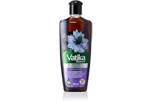 Vatika Naturals Black Seed Enriched Hair Oil - 200ml With Natural & Herbal Extracts, Provides Strengthen & Nourishment, Promotes Strong & Shiny Hair