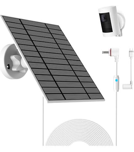 Pannello Solare Con Batteria Integrata 5000mAh Per Telecamere Trail - 12V/1A O 6V/2A, IP66 Impermeabile
