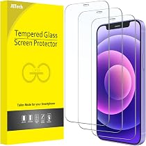 3 Protections écran Verre Trempé IPhone 12 Mini 5,4" - Film Haute Transparence Dureté 9H