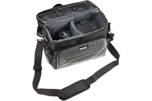 Navitech Grau Schulter Kameratasche - Kompatibel mit dem Canon LEGRIA HF G70 4K Camcorder