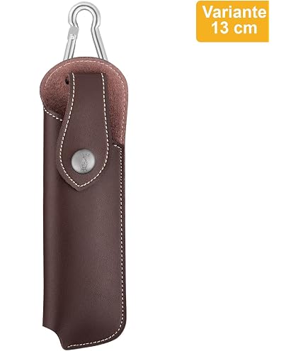 Opinel Outdoor-Etui M – Nachhaltige Messertasche Aus Recyceltem Leder & Filz, Für N°07–N°09