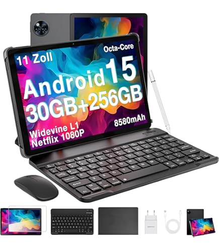 Tablet Mit Stift DOOGEE Tab G6 Android 15 Tablet (11 Zoll, 30GB