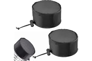 Biggun 2Pcs Grow Tents Vent Cover- 6'' Duct Filter Vent Cover- Grow Tents Vent Filter Cover with Elastic Band and Fixed Buckle to Dust-Proof for Plant Grow Tent Vent