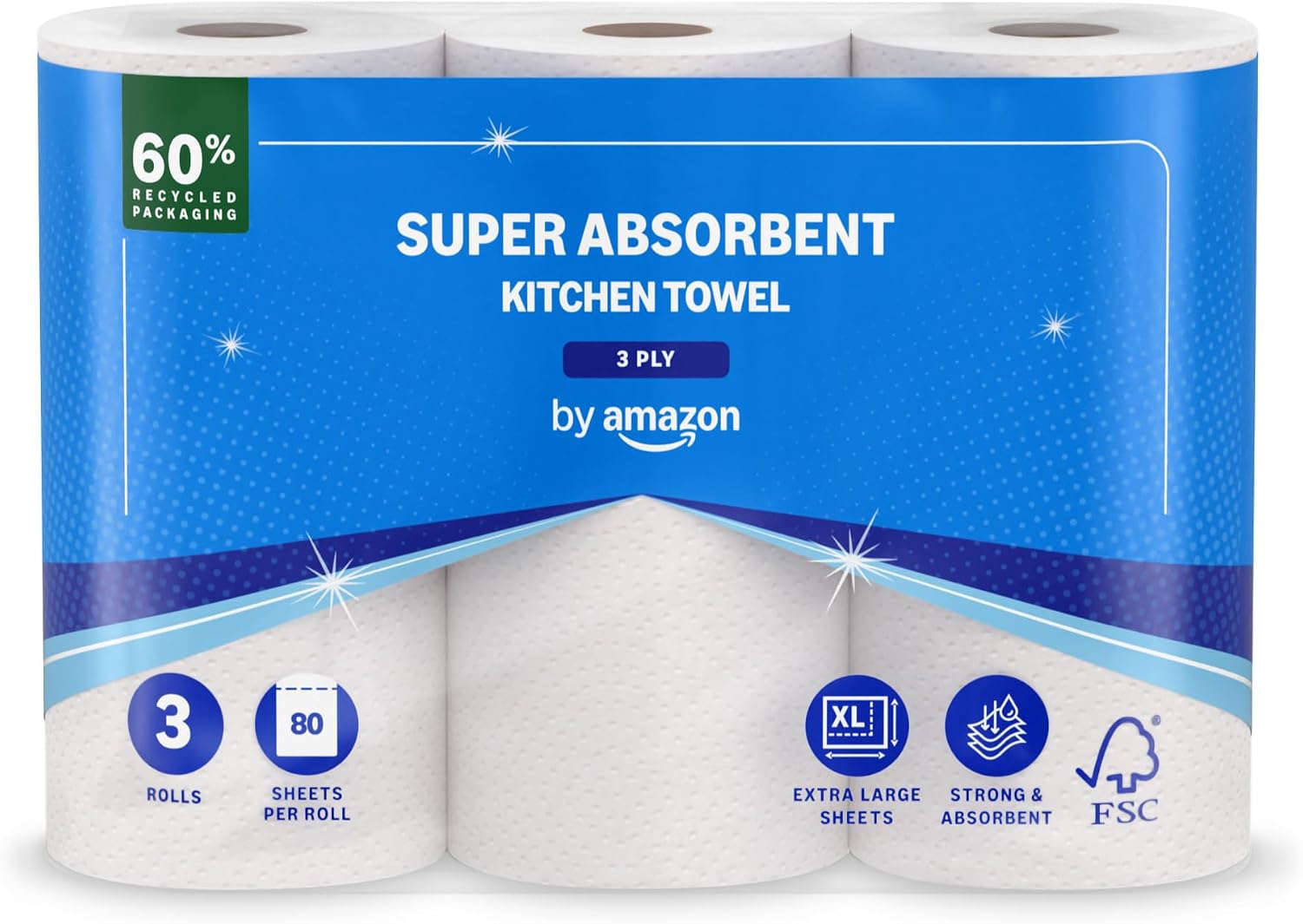 Dossier Complet & Guide Pratique : by Amazon Super Absorbent Kitchen Towel 3-ply