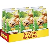 Purina Friskies Nutri Soft Crocchette Cani con Pollo, 6 Confezioni da 1,5 kg
