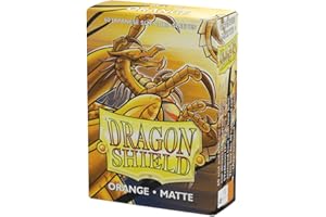 Arcane Tinmen ApS ART11113 Dragon Shield Japanese Card Game, Matte Orange (60 cards)