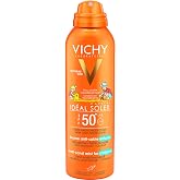 Vichy, Capital Soleil Anti-Sand Spray Children SPF50, Protection, 200 ml | The sun mist with the innovation of anti-sand tech